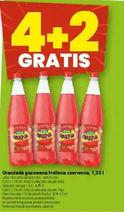 Twój Market Oranżada gazowana Hellena czerwona oferta