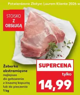 Kaufland Żeberka K-Stoisko Mięsne oferta
