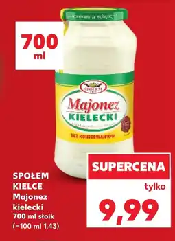 Kaufland Majonez Kielecki oferta
