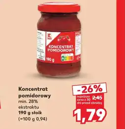 Kaufland Koncentrat pomidorowy K-Classic oferta