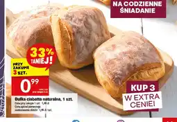 Twój Market Bułka ciabatta naturalna Białecki oferta
