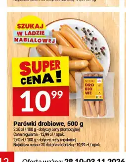 Twój Market Parówki drobiowe oferta
