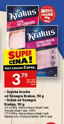 Twój Market Szynka krucha od Szwagra Krakus oferta