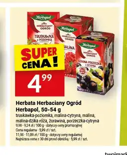 Twój Market Herbata Herbaciany Ogród truskawka-poziomka Herbapol oferta