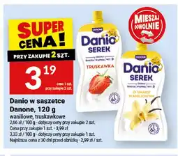 Twój Market Danio w saszetce Danone waniliowe oferta