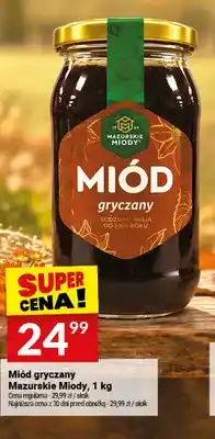 Twój Market Miód gryczany Mazurskie Miody oferta