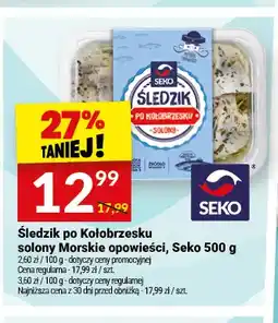 Twój Market Śledzik po kołobrzesku solony Morskie Opowieści Seko oferta
