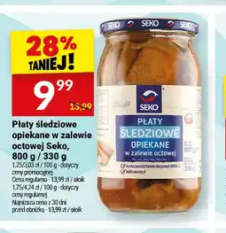 Twój Market Płaty śledziowe opiekane w zalewie octowej Seko oferta