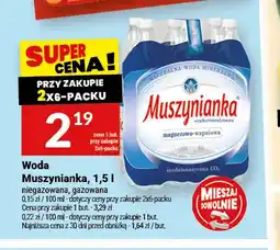Twój Market Woda niegazowana Muszynianka oferta
