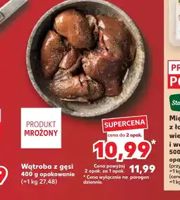 Kaufland Wątroba z gęsi oferta