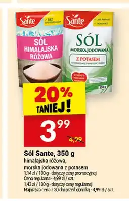 Twój Market Sól Sante himalajska różowa oferta