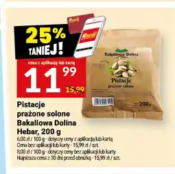 Twój Market Pistacje prażone solone Bakaliowa Dolina Hebar oferta