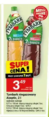 Twój Market Napój niegazowany Tymbark Aseptic jabłko mięta oferta