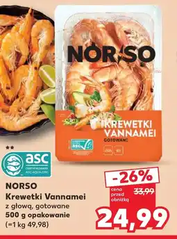 Kaufland Krewetki Norso oferta