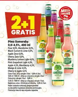 Twój Market Piwo bezalkoholowe Somersby Pear oferta