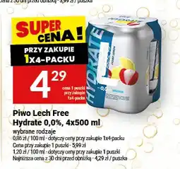 Twój Market Piwo bezalkoholowe Lech Hydrate 4-pak oferta