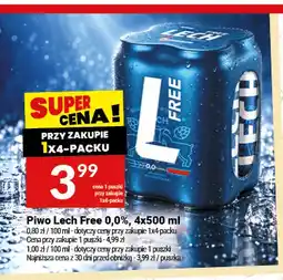 Twój Market Piwo bezalkoholowe Lech 4-pak oferta