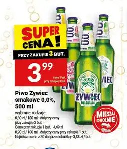 Twój Market Piwo bezalkoholowe smakowe Żywiec oferta