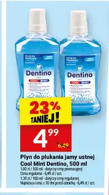 Twój Market Płyn do płukania jamy ustnej Dentino Cool Mint oferta