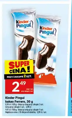 Twój Market Kinder Pingui kakao oferta