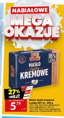 Twój Market Masło ekstra kremowe Lumiko 85% oferta