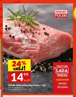 Twój Market Schab wieprzowy bez kości oferta