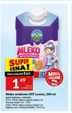 Twój Market Mleko UHT smakowe o smaku gumy balonowej Łowicz oferta