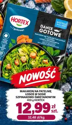 EMMA market Makaron na patelnię łosoś w sosie szpinakowo-śmietanowym Hortex oferta