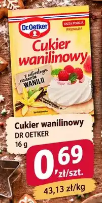 EMMA market Cukier wanilinowy Dr.Oetker oferta