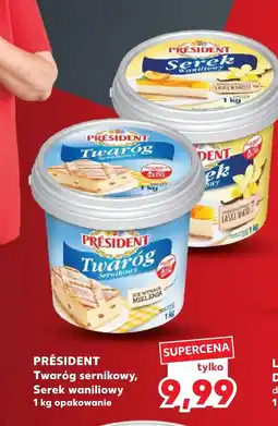 Kaufland Twaróg President oferta