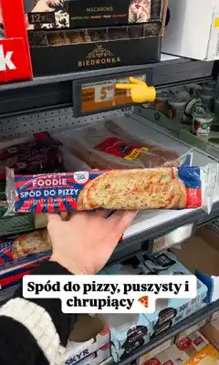 Biedronka Spód do pizzy American Foodie puszysty i chrupiący oferta