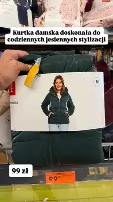 Biedronka Kurtka damska Clevé oferta