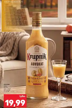 Kaufland Likier jajeczny Krupnik oferta