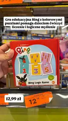 Biedronka Gra edukacyjna Bing Logic Game oferta
