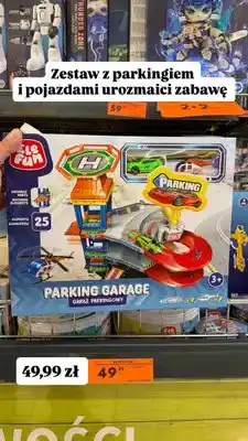 Biedronka Garaż parkingowy Elefun oferta