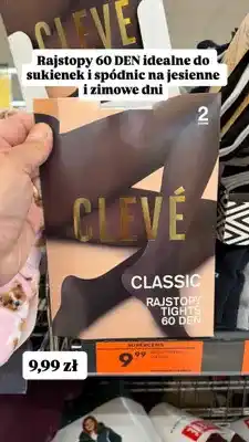Biedronka Rajstopy damskie Clevé Classic 60 DEN oferta