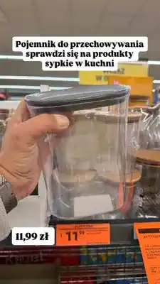 Biedronka Pojemnik do przechowywania produktów sypkich Curver oferta