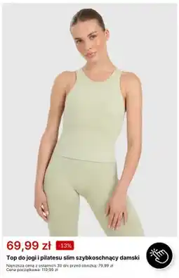 4F Top do jogi i pilatesu slim szybkoschnący damski oferta