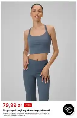 4F Crop-top do jogi szybkoschnący damski 4F oferta