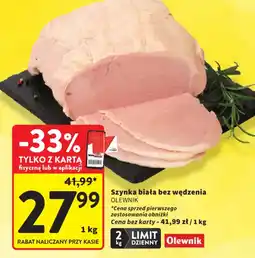Intermarche Szyanka biała bez wędzenia Olewnik oferta