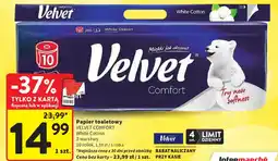 Intermarche Papier toaletowy Velvet oferta
