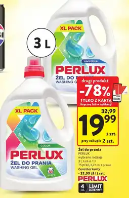 Intermarche Żel do prania Perlux oferta