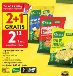 Intermarche Zupa błyskawiczna Knorr oferta