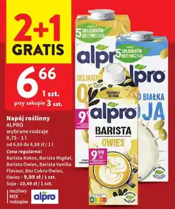 Intermarche Napój roślinny Alpro oferta