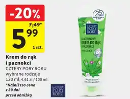 Intermarche Krem do rąk i paznokci CZTERY PORY ROKU oferta