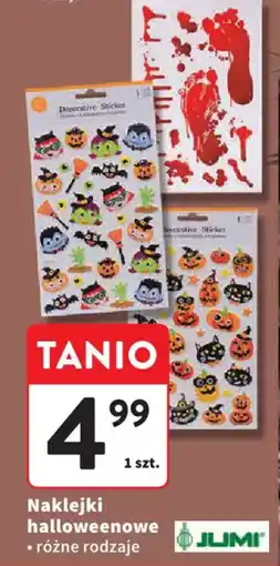 Intermarche Naklejki halloweenowe oferta