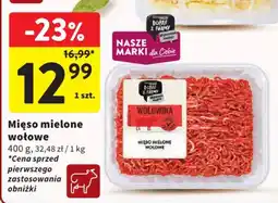 Intermarche Mięso mielone wołowe oferta