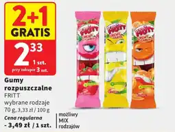 Intermarche Gumy rozpuszczalne FRITT oferta