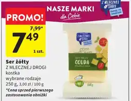 Intermarche Ser żółty Z MLECZNEJ DROGI oferta