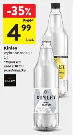 Intermarche Kinley wybrane rodzaje oferta